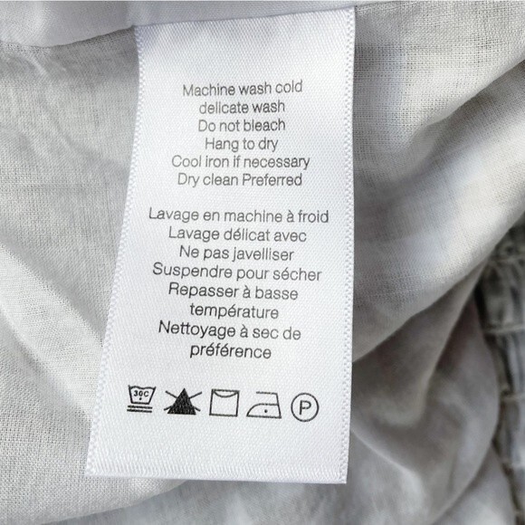 NWT Veronica Beard Aloya Smocked Gingham Mini Skirt Olive & White Size Large NEW - Picture 15 of 16